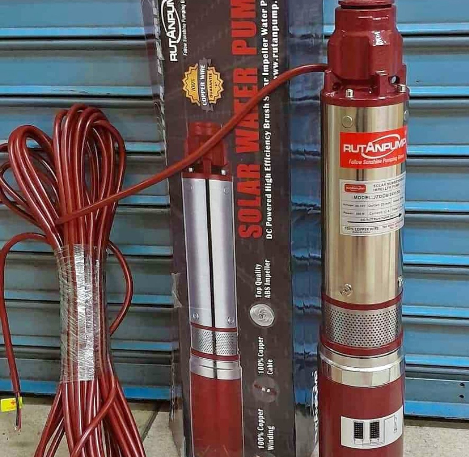 Rutan submersible pump 400watts 50m image