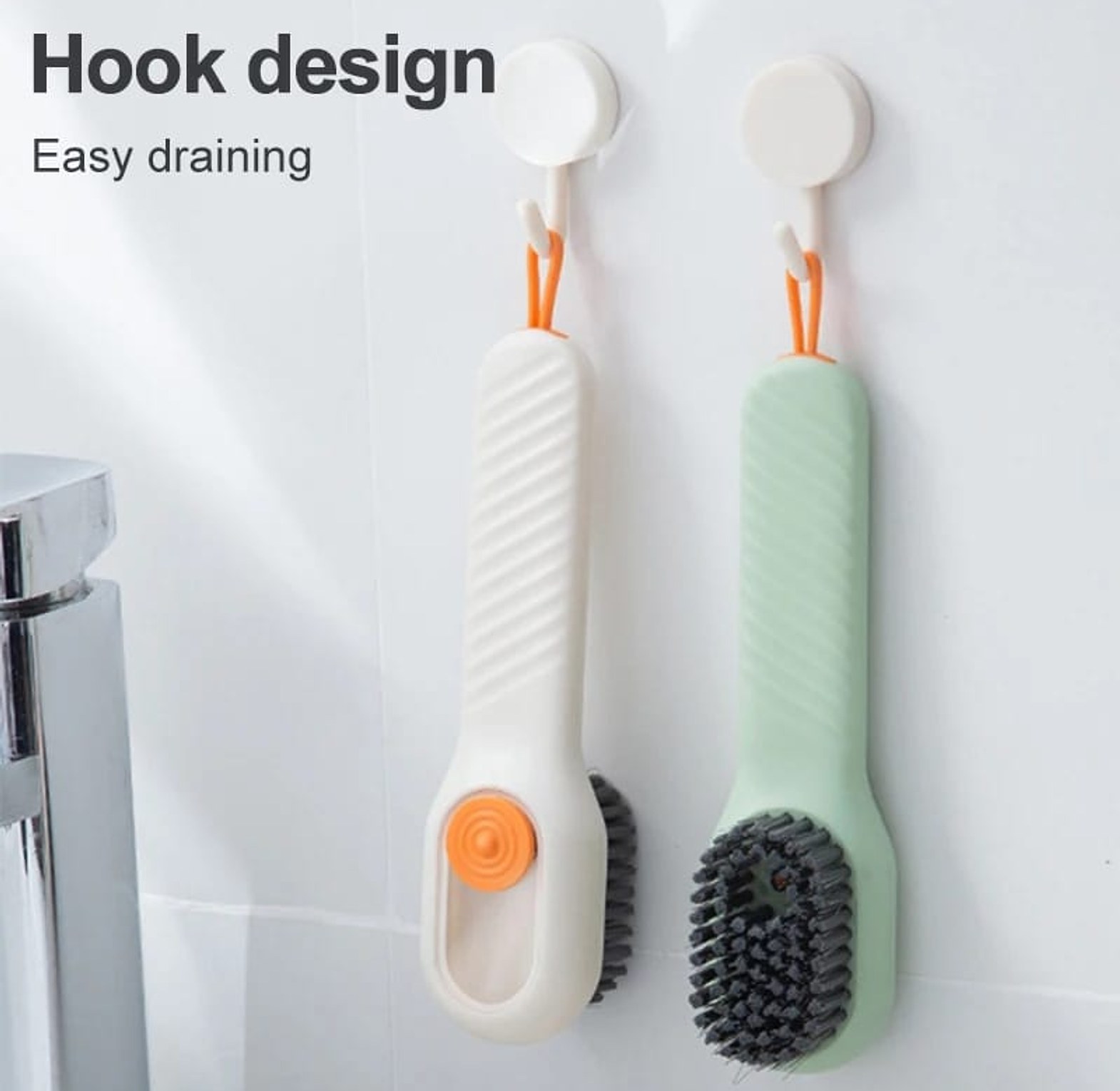 Multifunction Cleaning Brush Soft Bristled  image