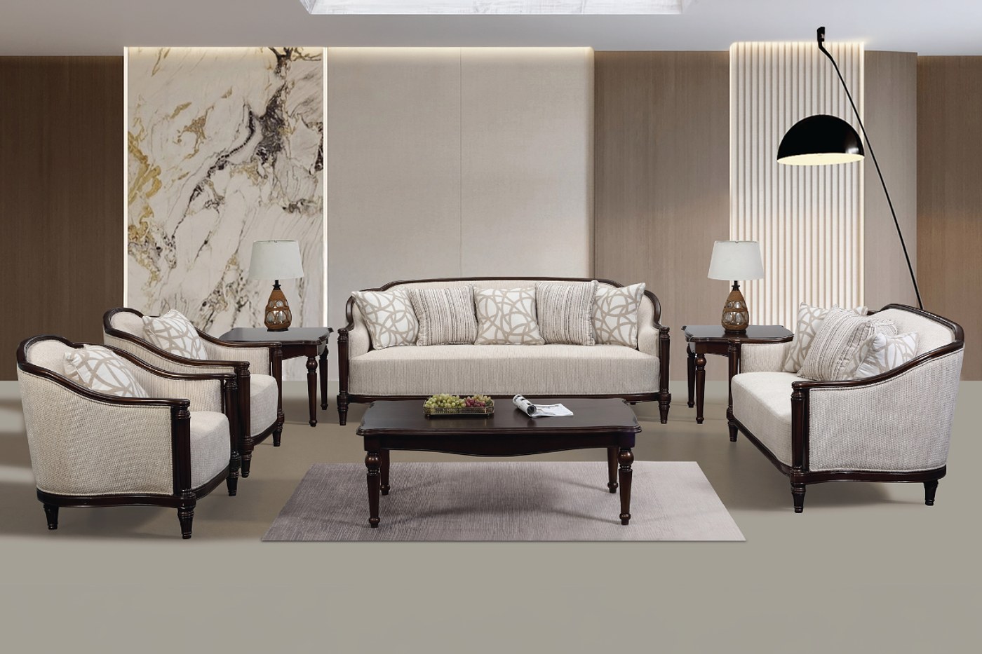 IMPERIAL 7 Seater Sofa (3+2+1+1) image 1
