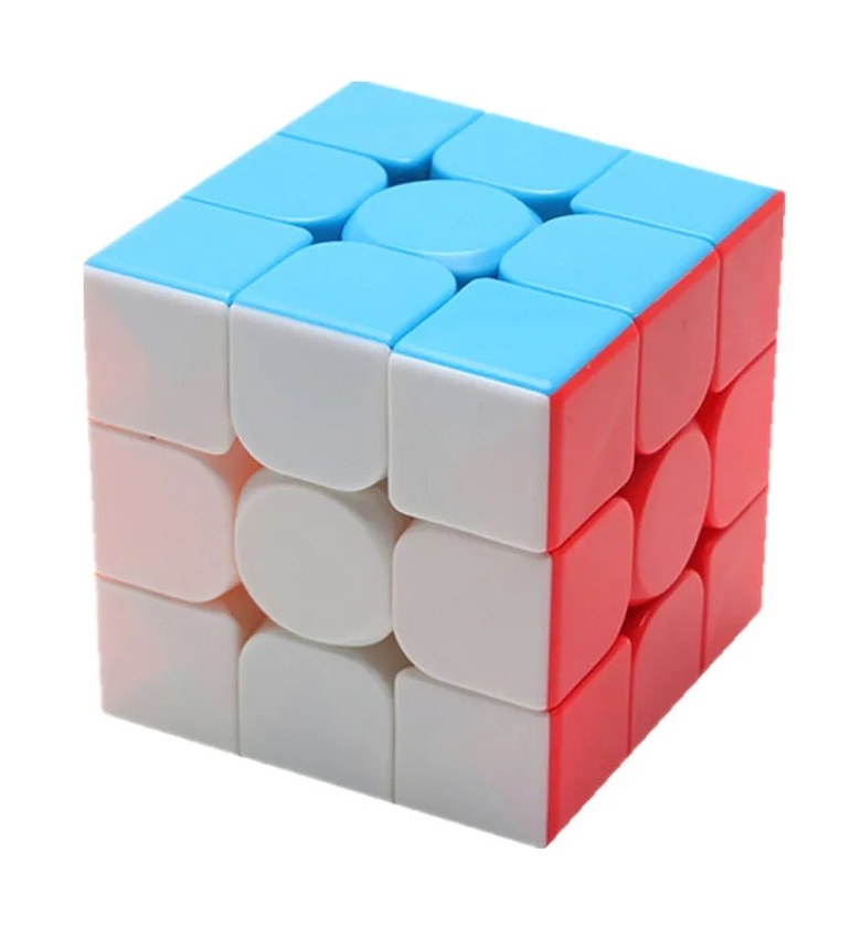 3x3 Rubik's Cube, 3x3 Professional Speed Cube – Smooth Rotation Magic Puzzle Toy for Brain Training image