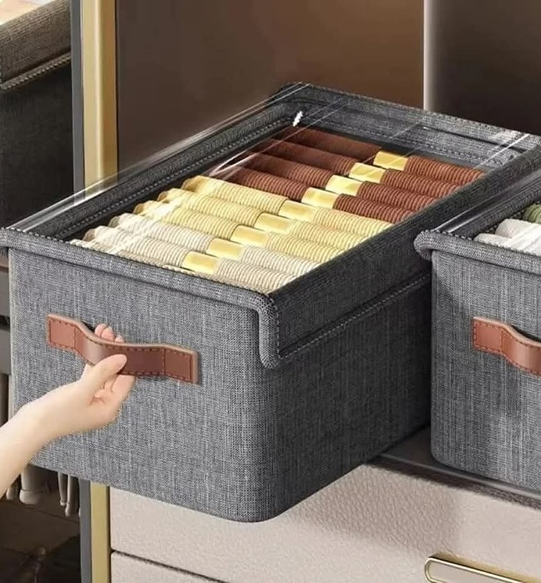 Foldable Closet Organizer with PVC Cover image
