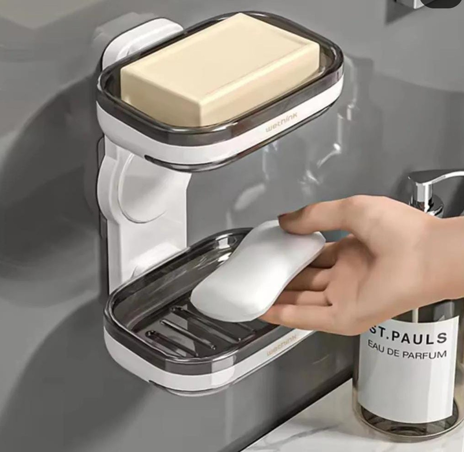 Classy Double soap holder  image