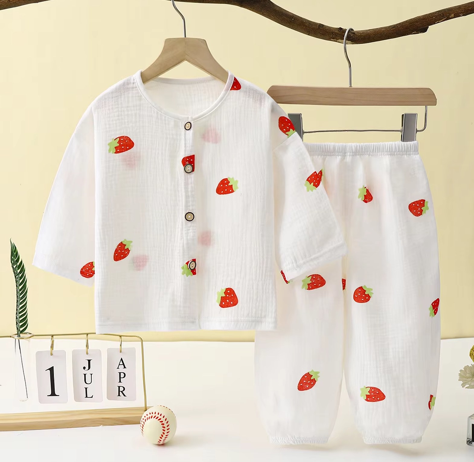 Muslin Cotton Pajamas image