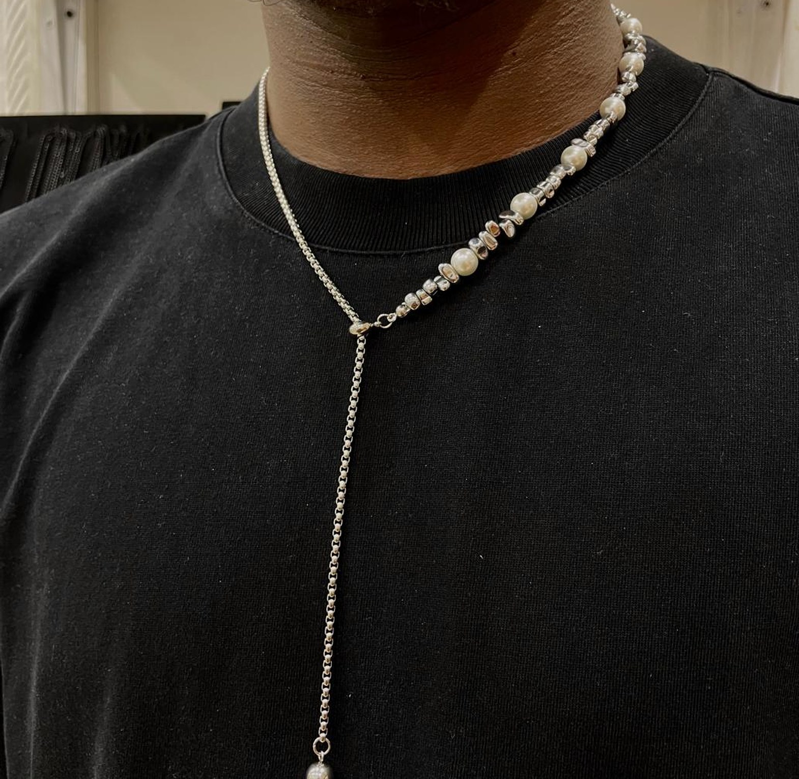 Golden Amber Asymmetric Y-Chain image