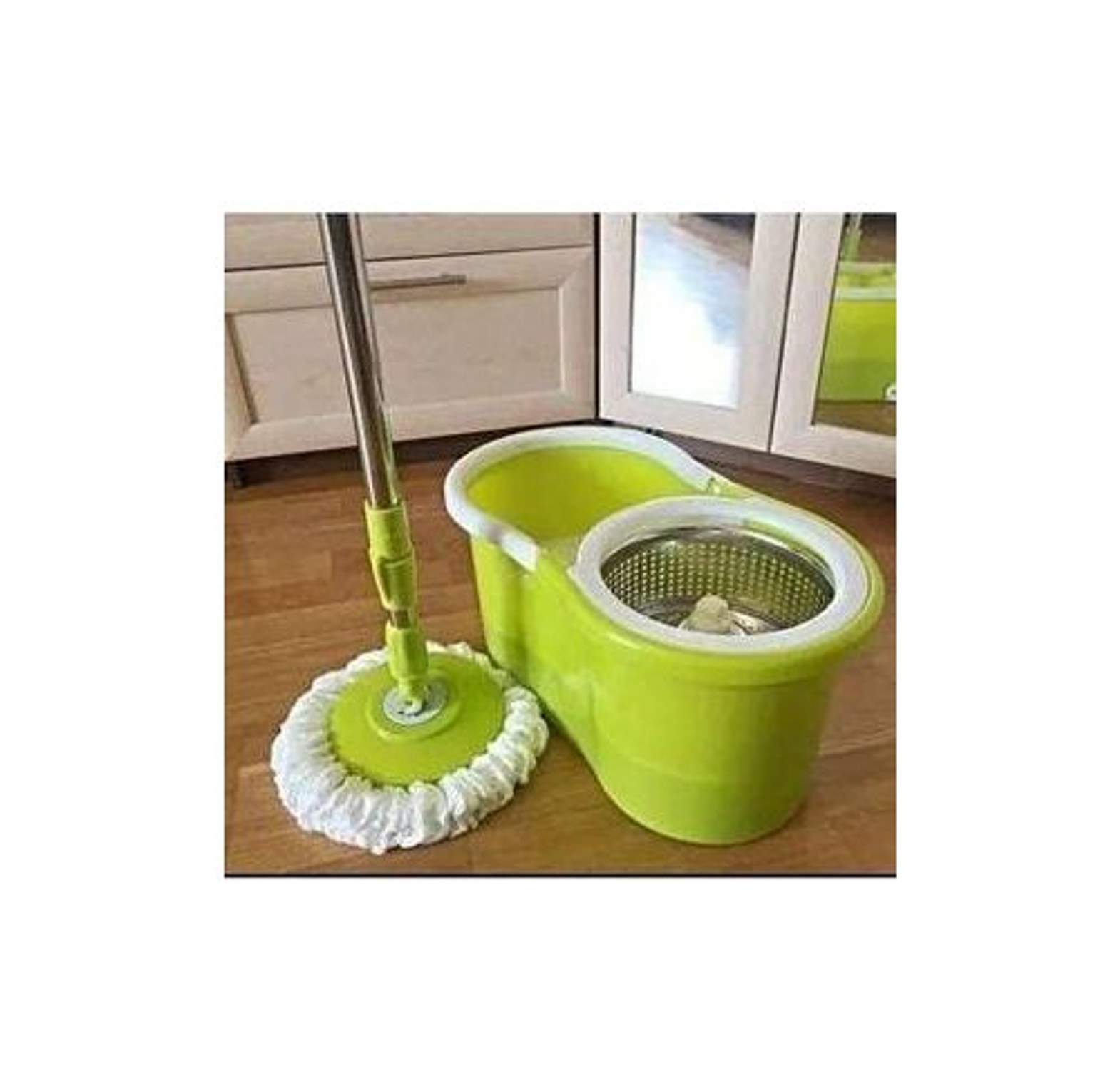 Rotating 360 Spin Mopper And Bucket Set image