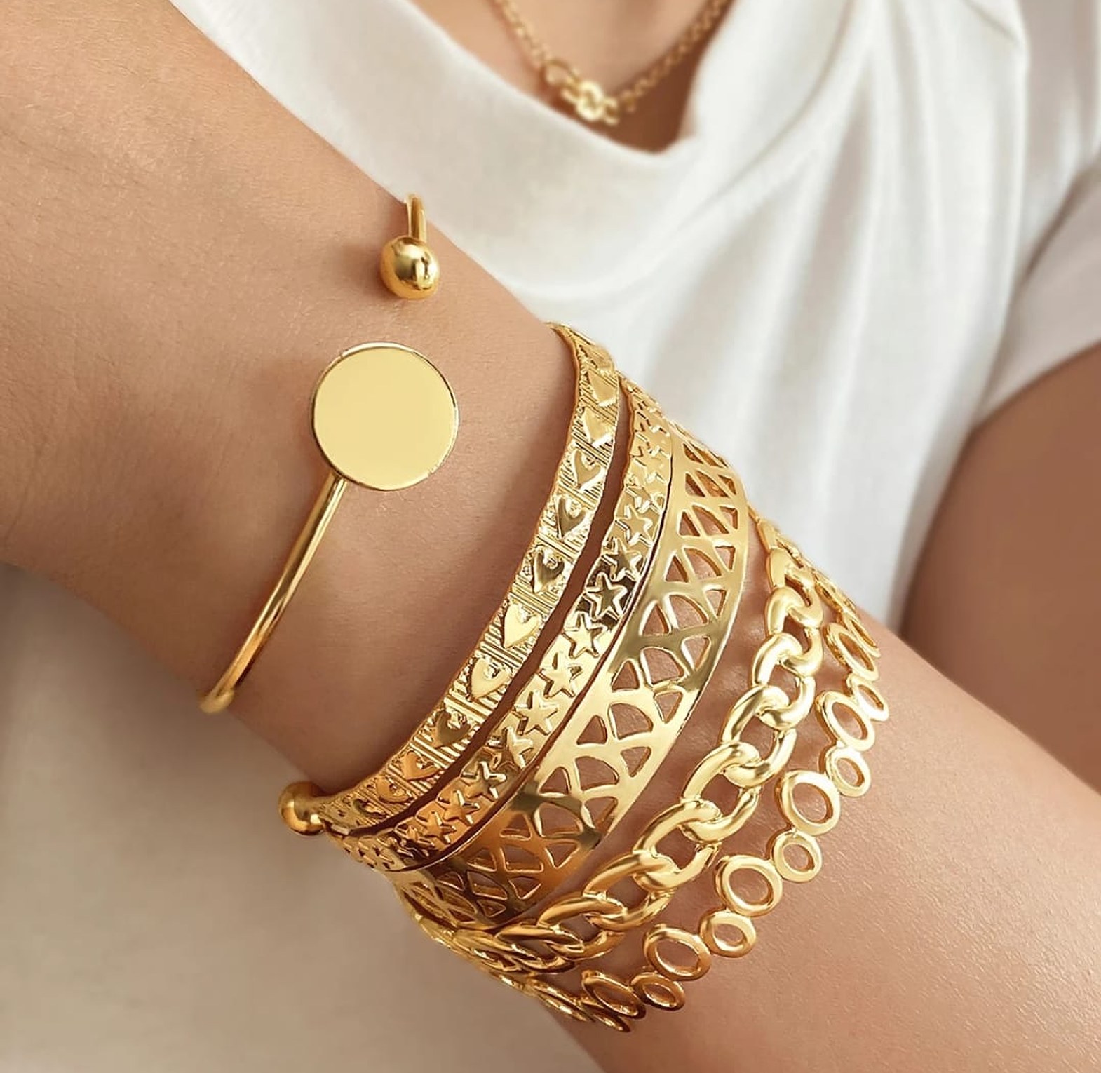 Pattern bangle set image