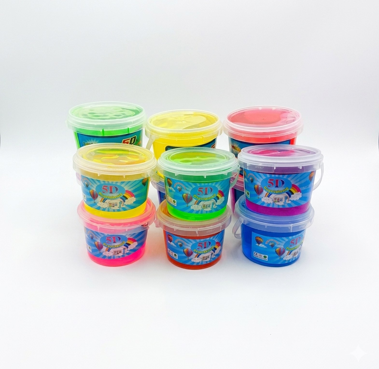 5D Crystal Mud Slime Non-Toxic Sensory Fidget Toy for Kids DIY Crafts & Stress Relief image