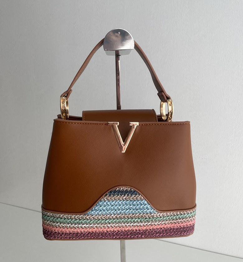 Rosette Bag - Brown image