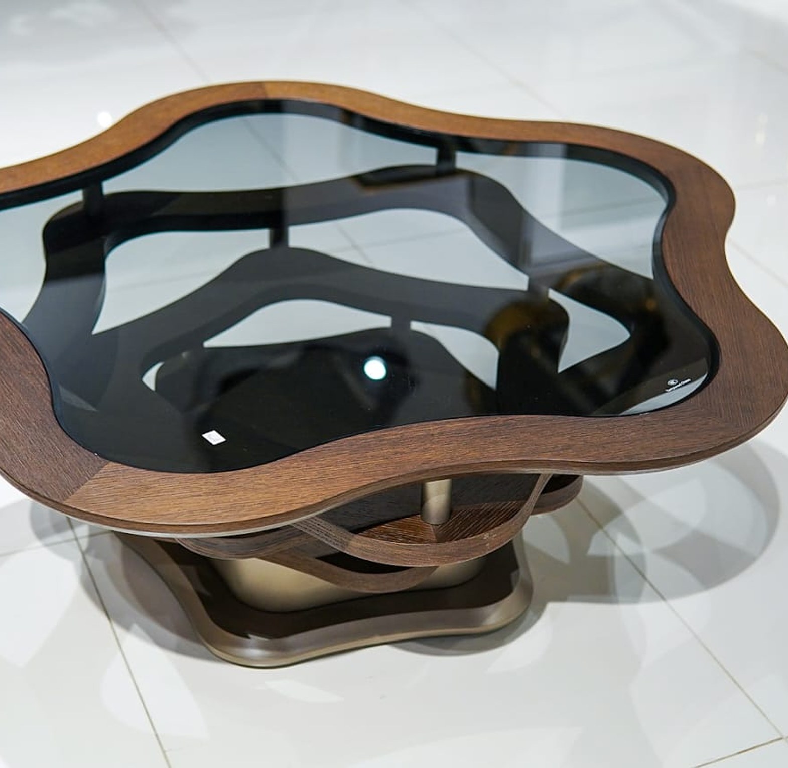 Wooden coffee table image