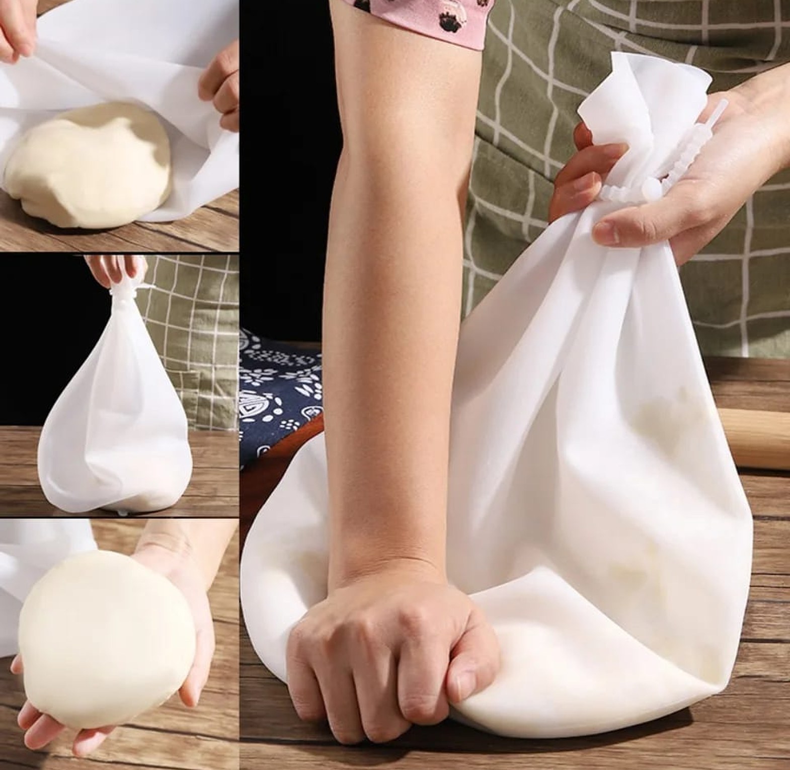 Food Grade Silicone Dough Kneading Bag  image