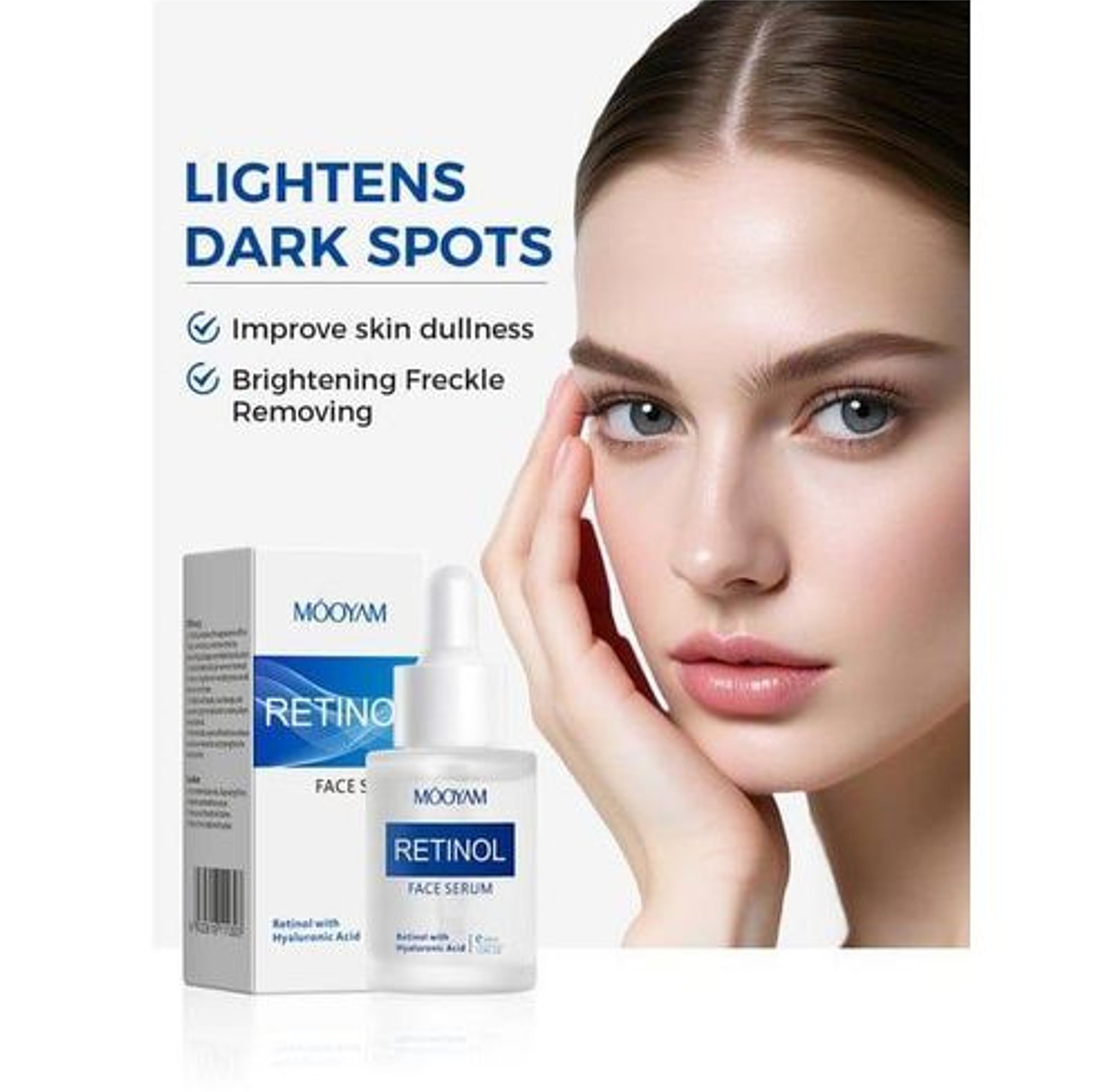 Retinol face serum   image