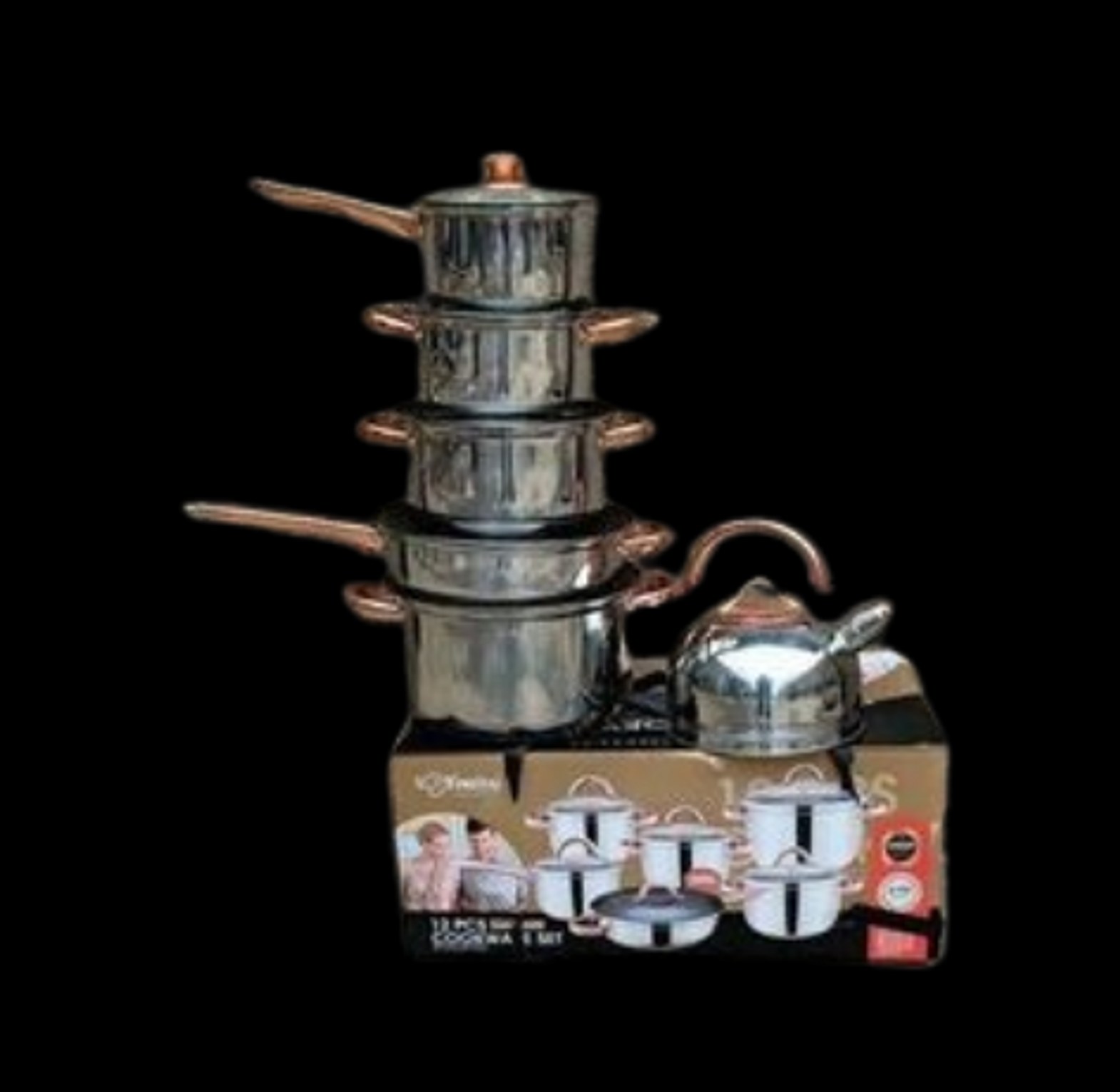 Cookware Set. 12pc Yimeittal Cookware image