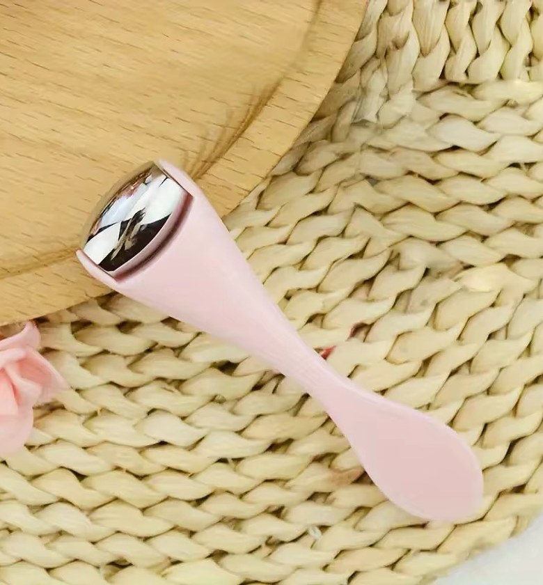 Mini stainless steel cooling face roller image