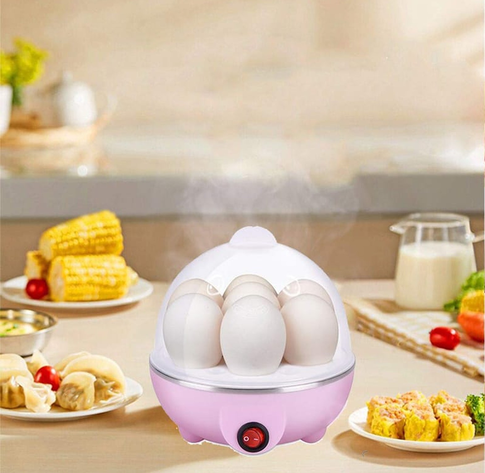 Automatic 7-Egg Egg Cooker image