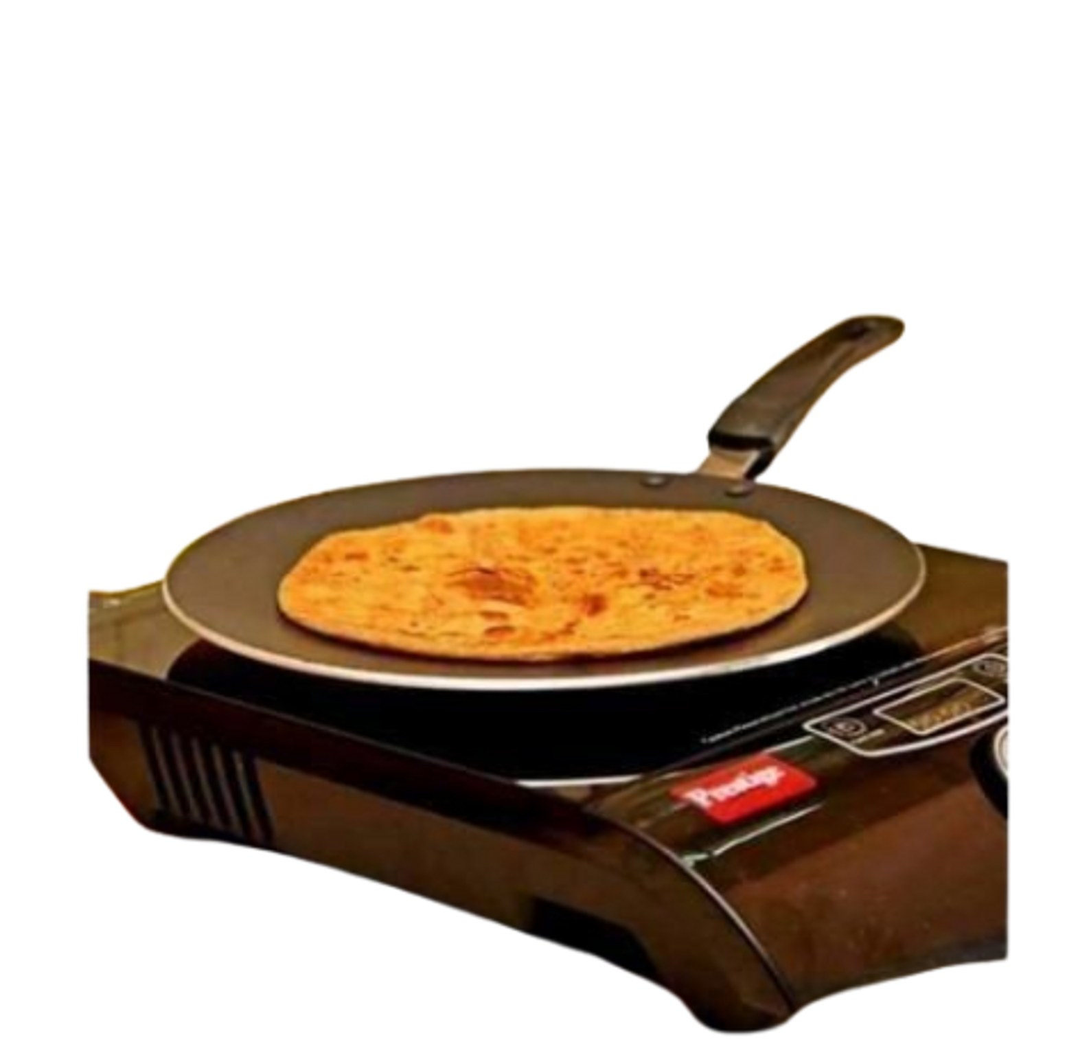 Non-stick Flat Chapati Pan - Black 30cm image