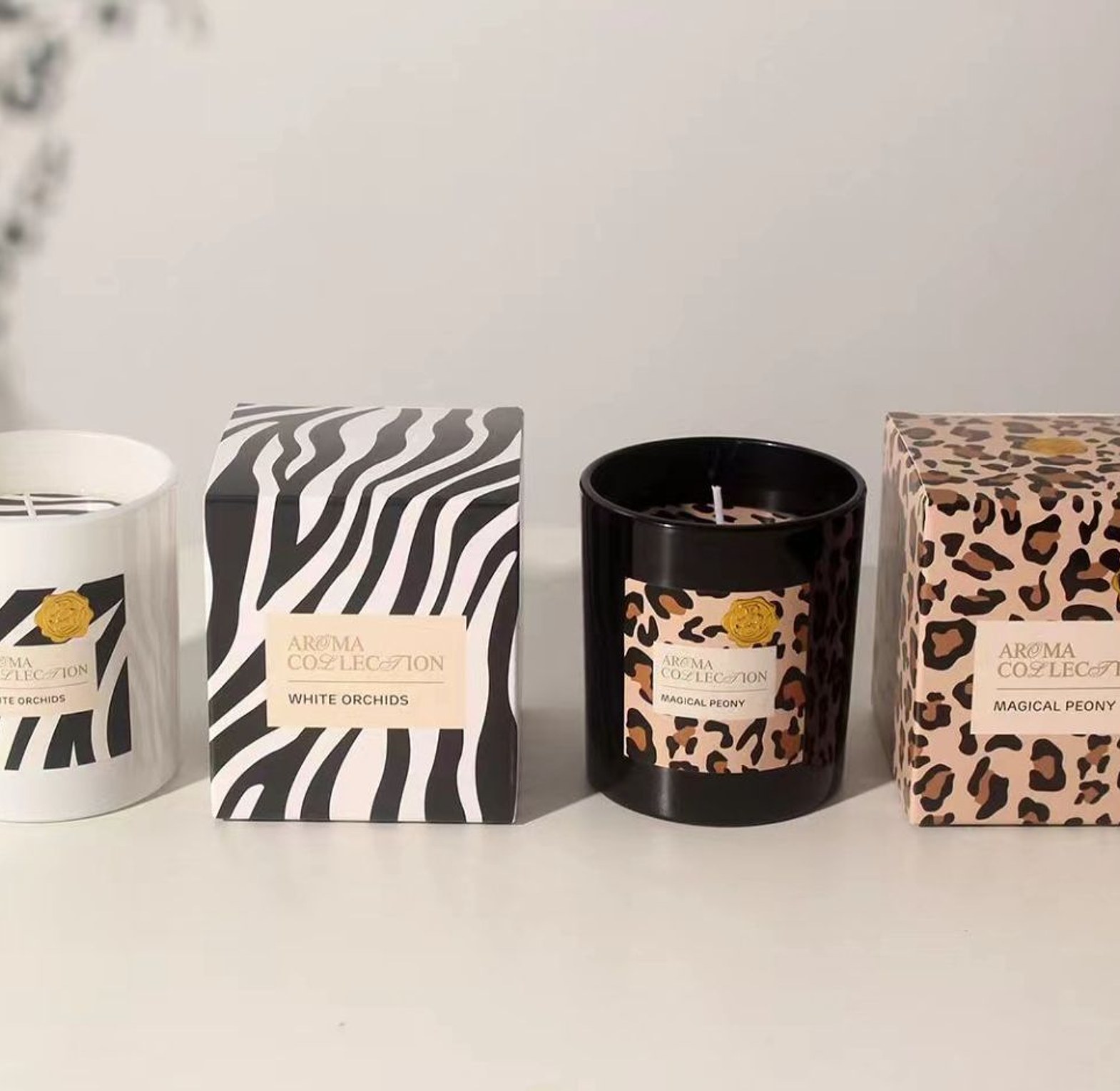 Aroma scented candles  image