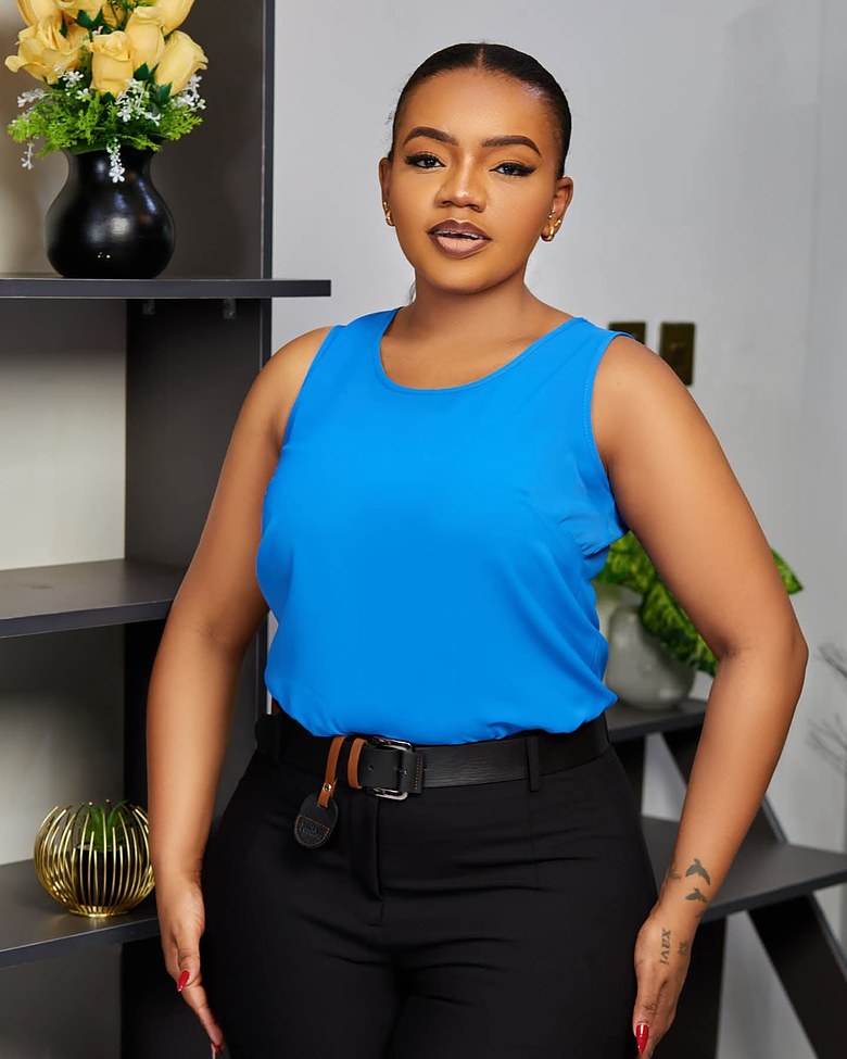 Premium Turkish Blue Camisole Top image
