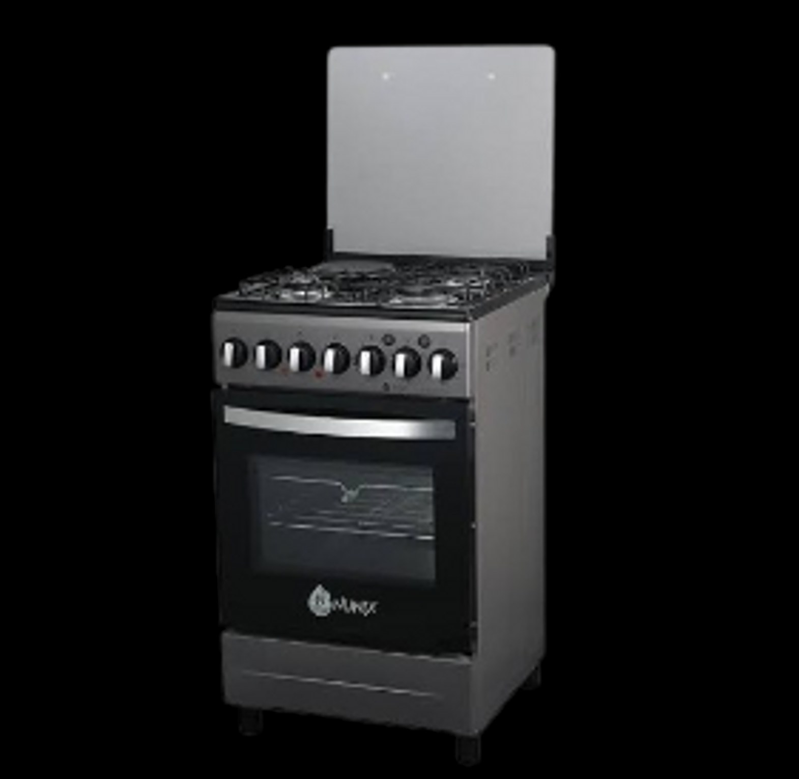 Nunix Free Standing Cooker 50*55 3Gas 1 Electric  Oven Cooker image