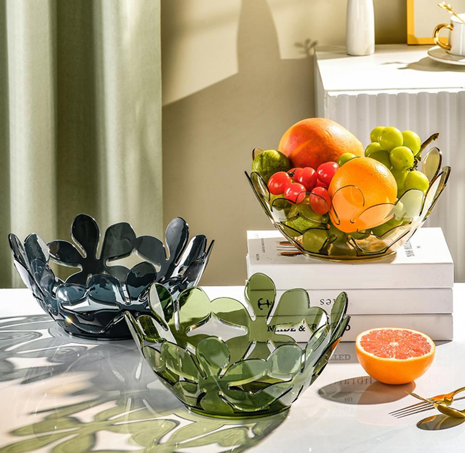 Household Fruit Plate Stylish Design  image