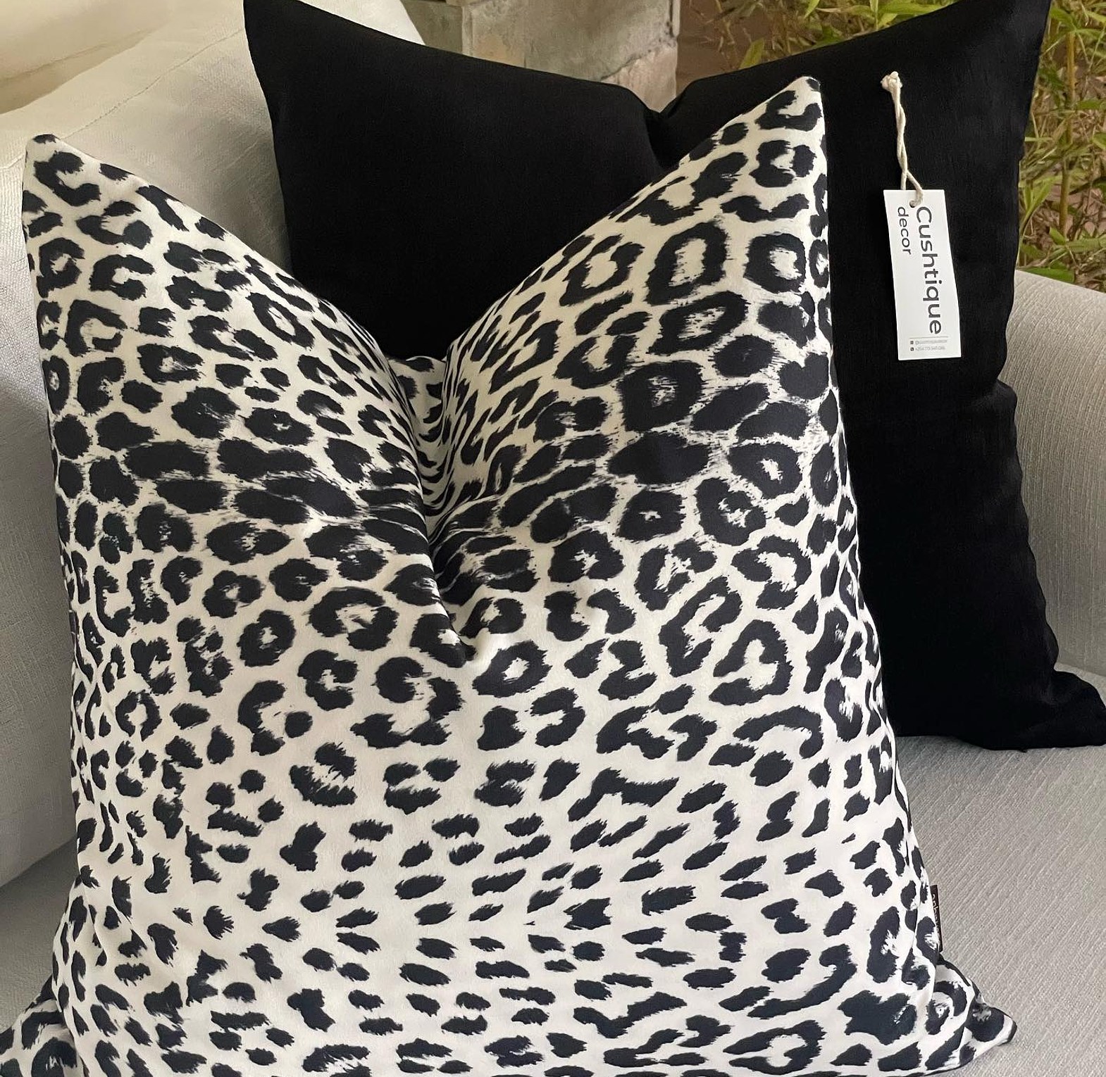 Snow Leopard Cushion image