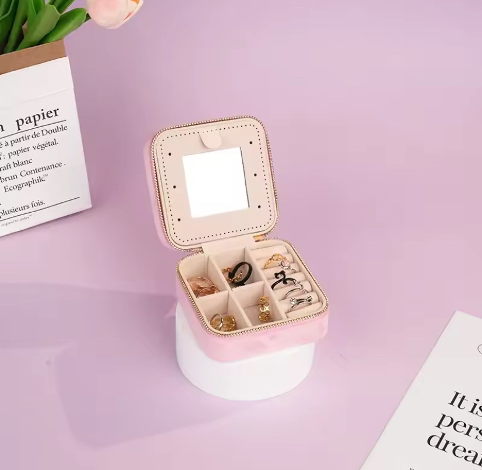 Portable jewelry organizer image