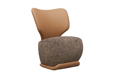 NYLA Single Seater Leatherette Office Sofa thumbnail 2