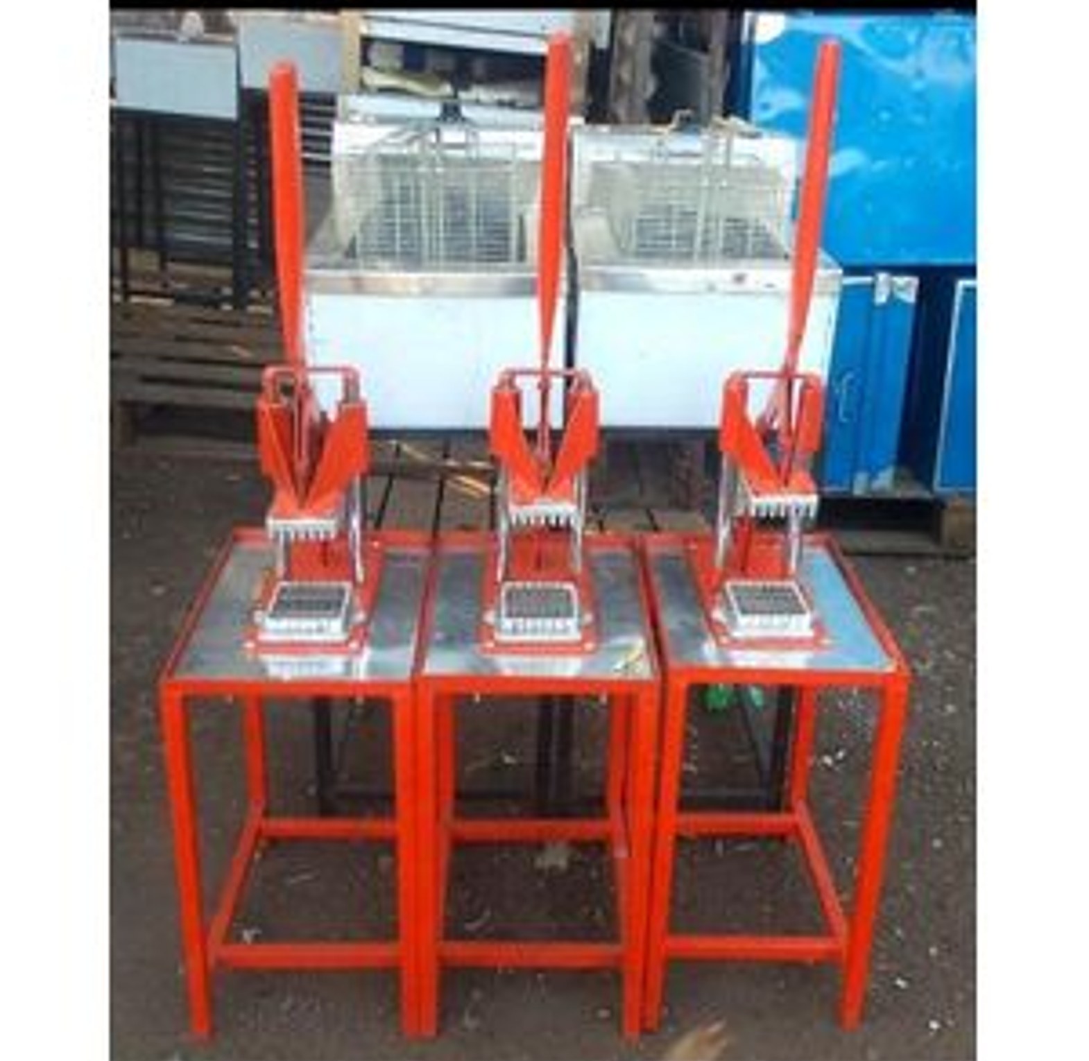 CHIPS CUTTER. Heavy Duty Commercial Chips Cutter image