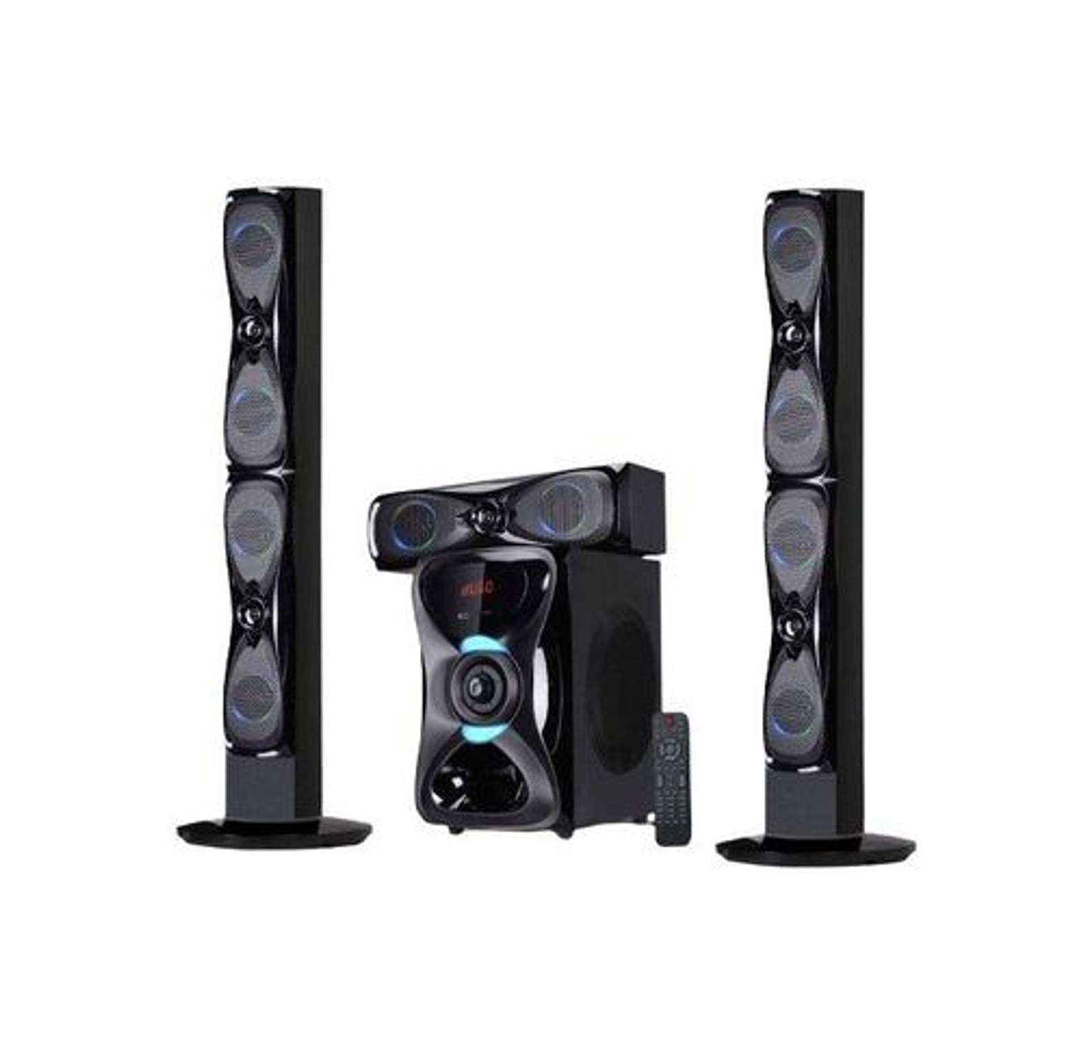 Sayona 3.1 Channel Tall Boy Powerful Subwoofer SHT 1204BT – Powerful Audio Experience image