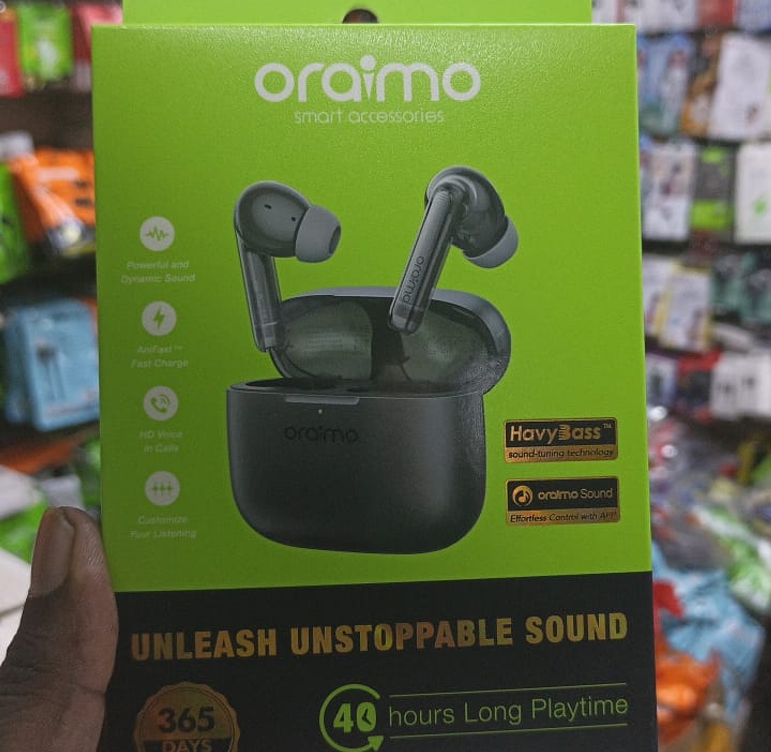  Oraimo FreePods Lite True Wireless Earbuds.  image