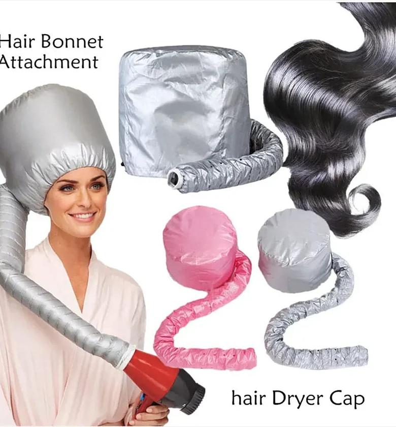 Blow Dryer Bonnet Cap, Bonnet Hair Dryer image