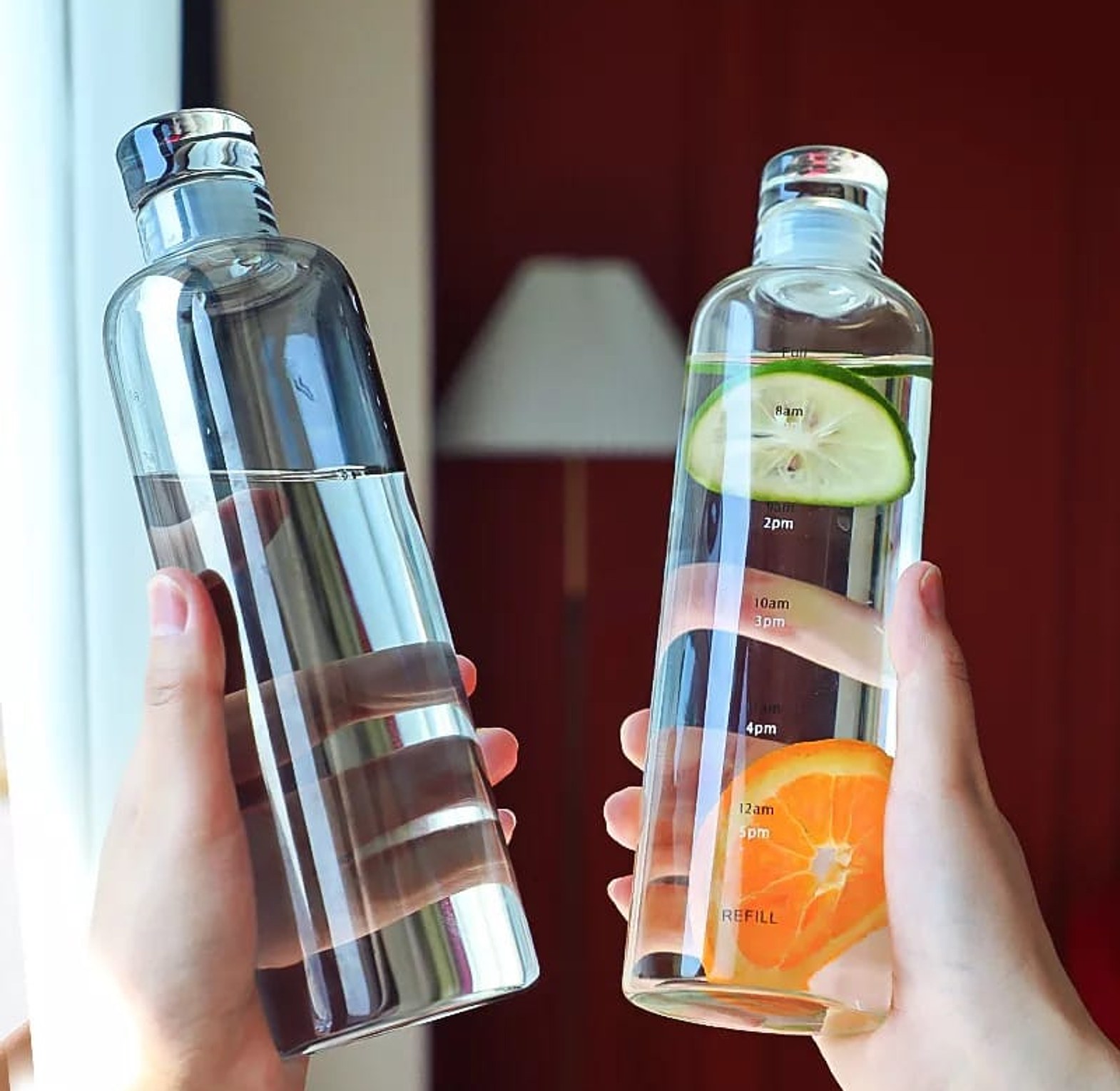 700ml PC Plastic Large Capacity Sports Water Bottle image