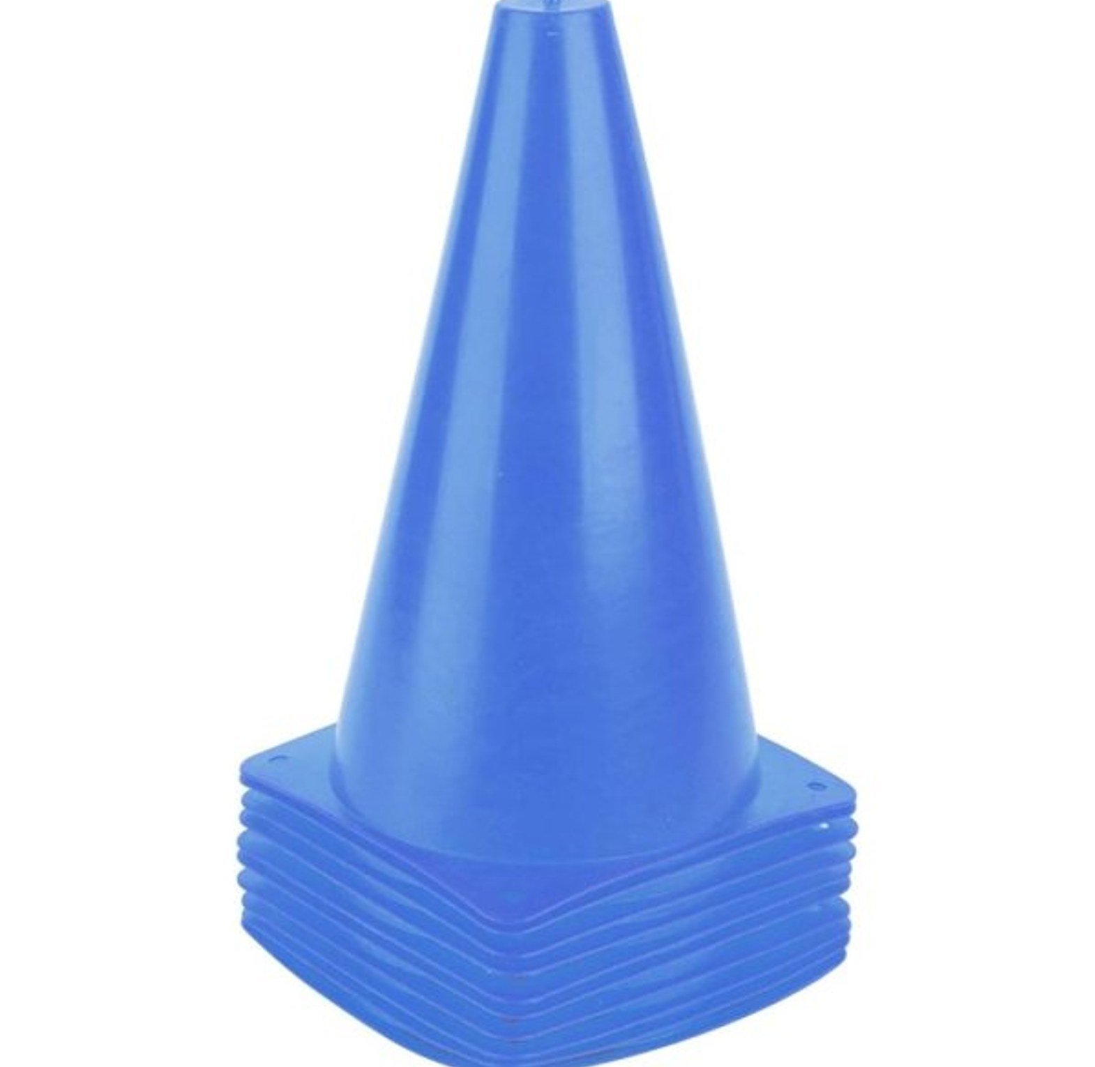 6pcs Fragraim 9-inch plastic training traffic cones. Sparo Cones, 9 Inch Colored Cones For Sports, Traffic Cones Training Agility Field Marker Plastic Cone For Skating, Football, Games, Indoor Outdoor Activity & Festive Events image