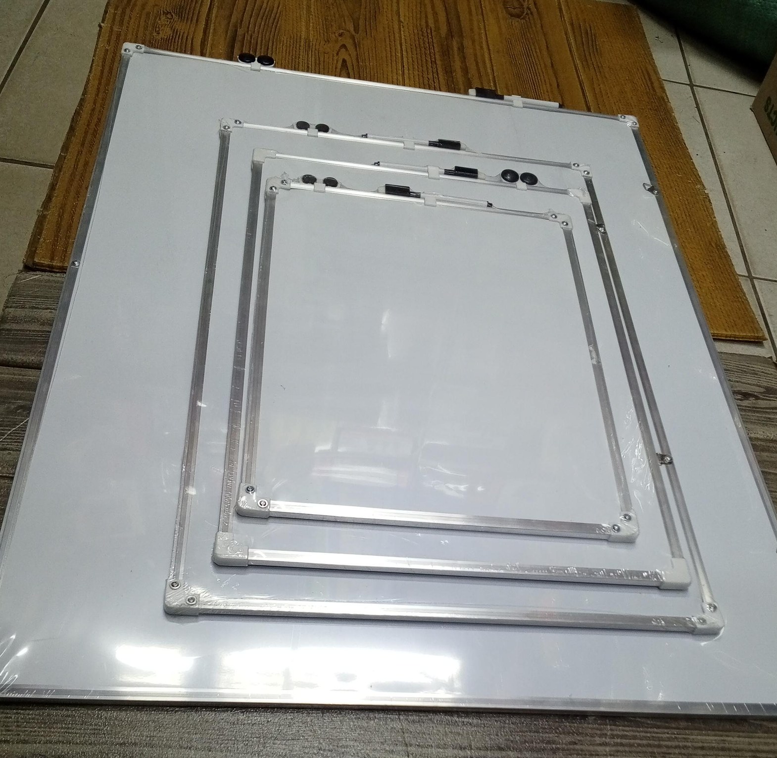 Magnetic White Boards image