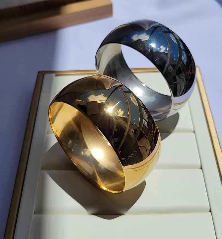 Stainless Steel Thick Bangle image
