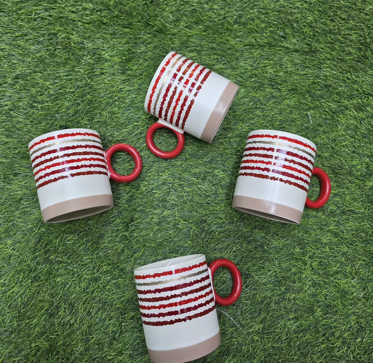 Custom Nordic Hand-Printed Porcelain Mug image